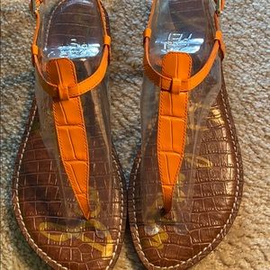 Sam Edelman GiGi Orange Sandals